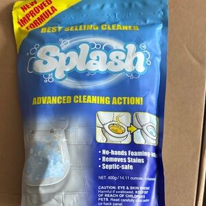 Splash Advanced Cleaning Action Cleaner - Blue and White